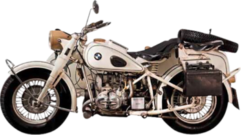 BMW R 75 MIT BEIWAGEN (MILITÄRGESPANN)