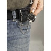 MONTRE MOTARD, ÉTUI CUIR