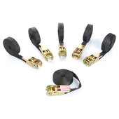 SET OF 6 TIE-DOWN STRAPS