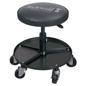 Sgabello a rotelle regolabile in altezza