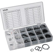 Circlip Assortment, Metric 300-Piece