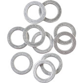 Aluminium Seals 10.0 mm 10 or 20 Pieces