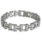 Chain-Style Strap Surgical Steel, Length: 21cm