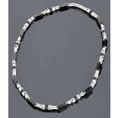 NECKLACE *TECHNICAL* STAINLESS+CERAMIC