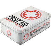 STORAGE-BOX *FIRST AID* BIG, SIZE 7X16X23CM