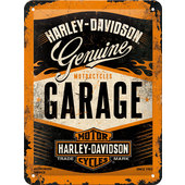 METAL SIGN *H-D GARAGE*