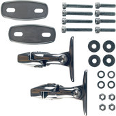 Adapters for Fairings Black, Set