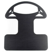 motogadget-houder voor motoscope pro, aluminium, zwart