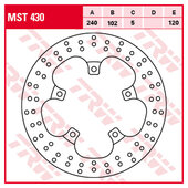 TRW BRAKE DISCS REAR