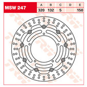 TRW BRAKE-DISC FRONT