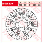 TRW BRAKE-DISC FRONT