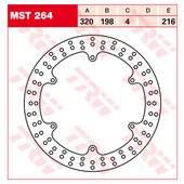 TRW BRAKE-DISC FRONT