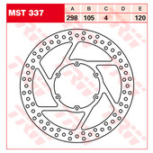 TRW BRAKE-DISC FRONT