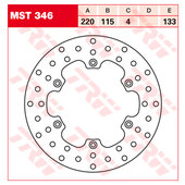 TRW BRAKE DISCS REAR