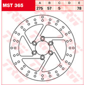 TRW BRAKE DISCS REAR