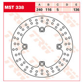 TRW BRAKE DISCS REAR