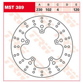 TRW BRAKE DISCS REAR