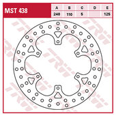 TRW BRAKE DISCS REAR