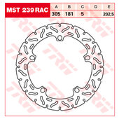 TRW BRAKE-DISCS *RACING