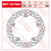 TRW BRAKE-DISCS *RACING