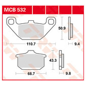 TRW BREAKPADS
