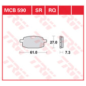 TRW BRAKE-PADS ORGAN.