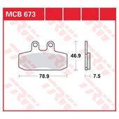 TRW BRAKE-PADS ORGAN.