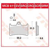 TRW BRAKE-PADS SINTER