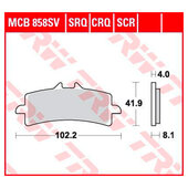TRW BRAKE-PADS SINTER