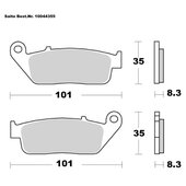 SAITO BRAKE-PADS SINTER