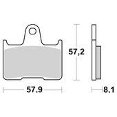 SAITO BRAKE-PADS SINTER