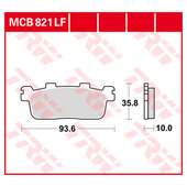 TRW BRAKE-PADS SINTER