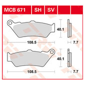 TRW BRAKE-PADS SINTER
