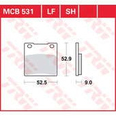 TRW BRAKE-PADS SINTER