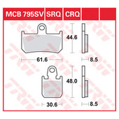 TRW BRAKE-PADS SINTER