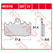 TRW BRAKE-PADS SINTER