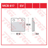 TRW BREAKPADS