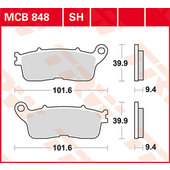 TRW BRAKE-PADS SINTER
