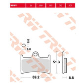 TRW BREAKPADS