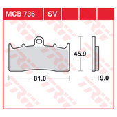 TRW BRAKE-PADS SINTER