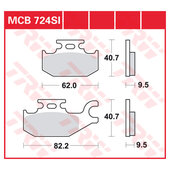 TRW BRAKE-PADS SINTER