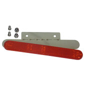 Braun's Twinparts Rückstrahler mit Edelstahlhalterung