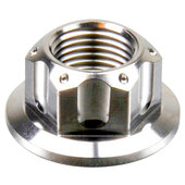 Stainless steel axle nut metric