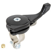 Bowdenzug Regulierhebel schwarz