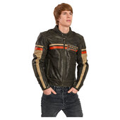 HELD 5632 RÉTRO VESTE EN CUIR, NOIRE