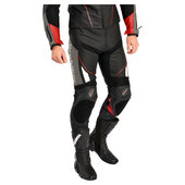 PRX-16 leather combi pants