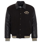 King Kerosin Baseball Jacket black