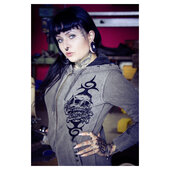 LETHAL ANGEL ZIP-HOODIE