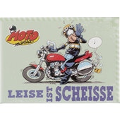 MAGNETE *LEISE IST SCHEISSE* 90X65X2 MM