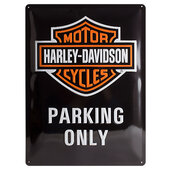 Metal Sign Harley-Davidson Parking Only. Size: 30x40cm